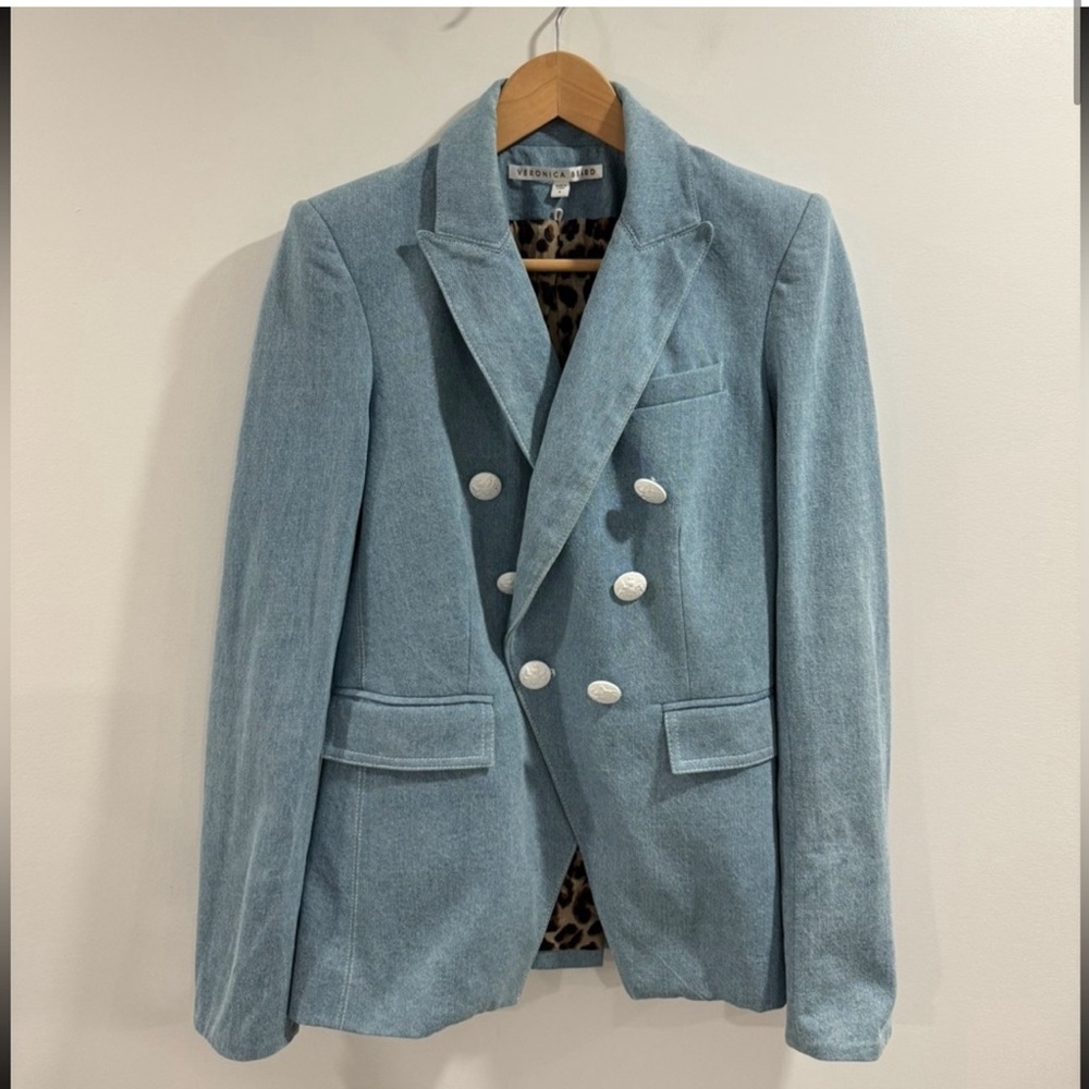 Veronica Beard Miller Denim Dickie jacket - Picture 7 of 7